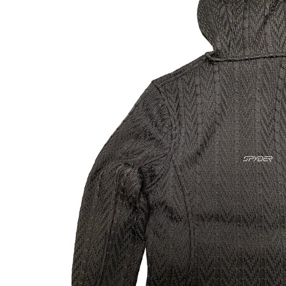 Spyder Hoody Cable Core Hoodie - Osetra Green | Small - Picture 11 of 12